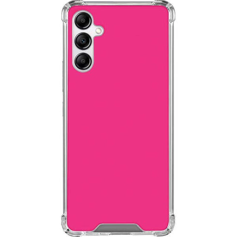 HOT Pink Solid Galaxy A14 5G Clear Case