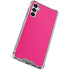 HOT Pink Solid Galaxy A14 5G Clear Case