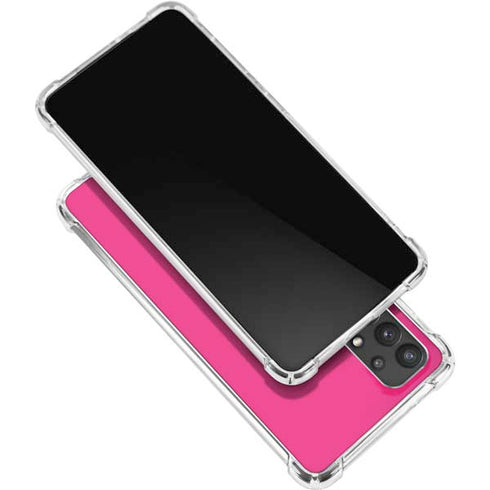 HOT Pink Solid Galaxy A32 5G Clear Case