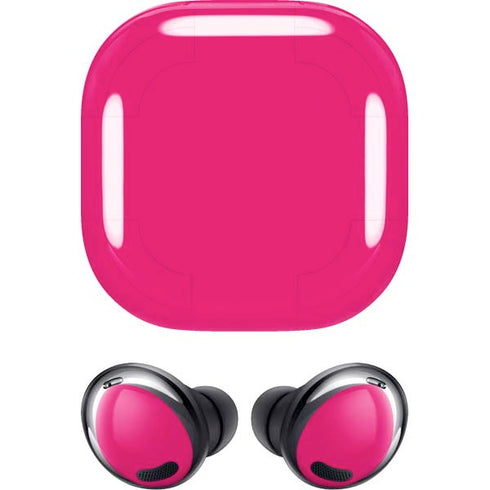 HOT Pink Solid Galaxy Buds Pro Skin