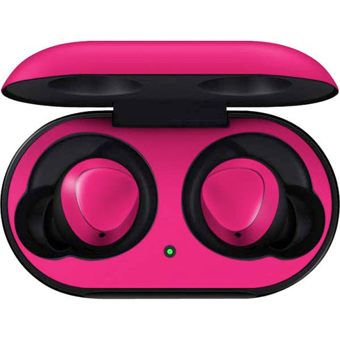 HOT Pink Solid Galaxy Buds Skin