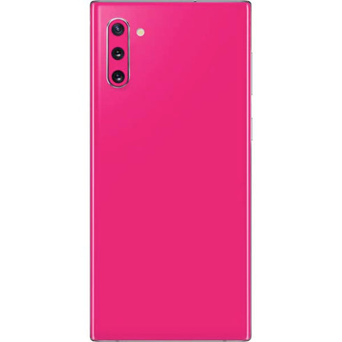 HOT Pink Solid Galaxy Note 10 Skin