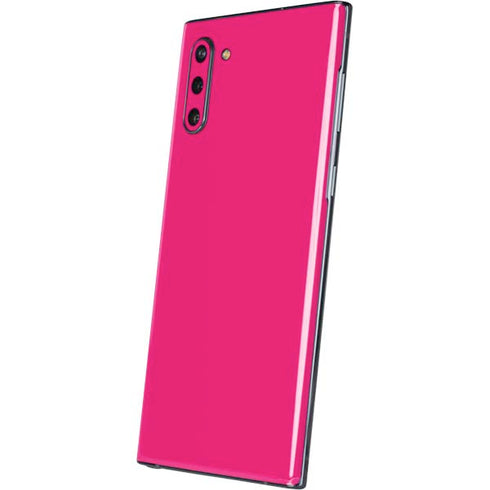 HOT Pink Solid Galaxy Note 10 Skin