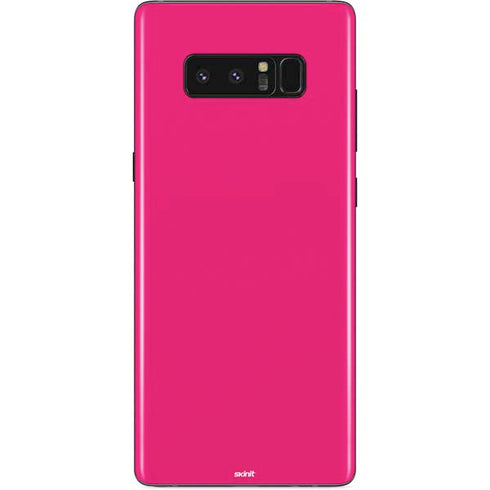 HOT Pink Solid Galaxy Note 8 Skin