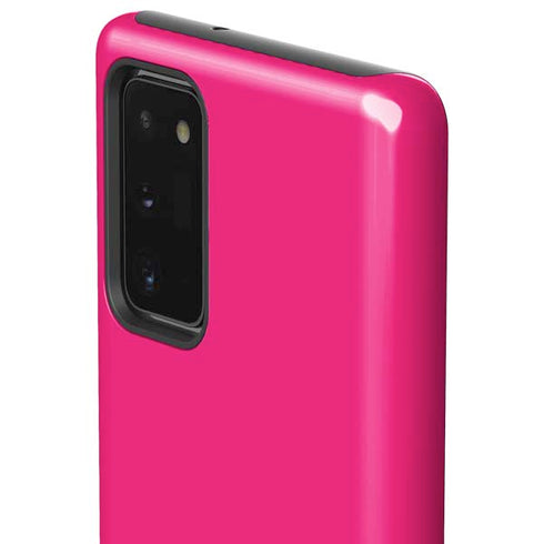 HOT Pink Solid Galaxy Note20 5G Pro Case