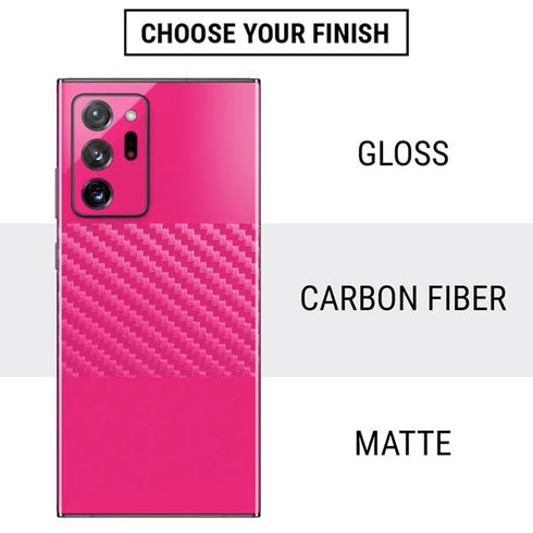 HOT Pink Solid Galaxy Note20 Ultra 5G Skin