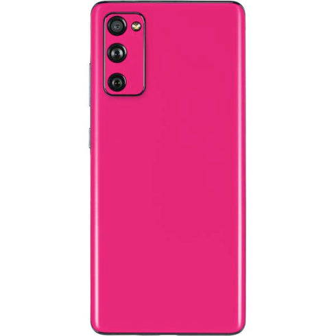 HOT Pink Solid Galaxy S20 Fan Edition Skin