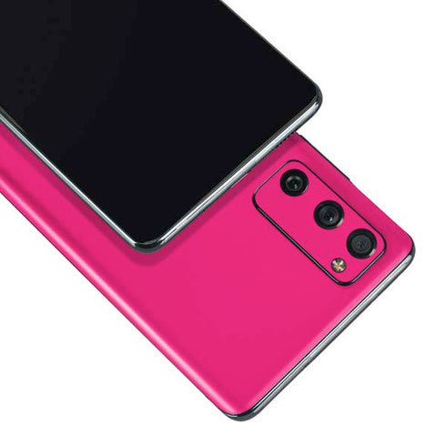 HOT Pink Solid Galaxy S20 Fan Edition Skin