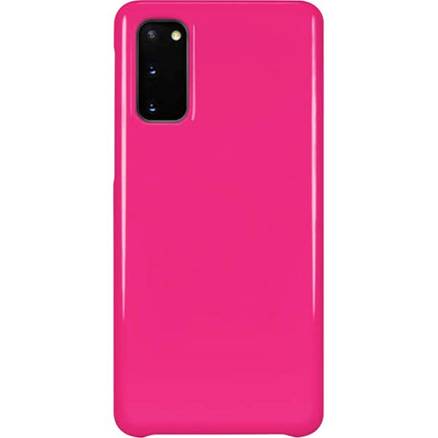 HOT Pink Solid Galaxy S20 Lite Case