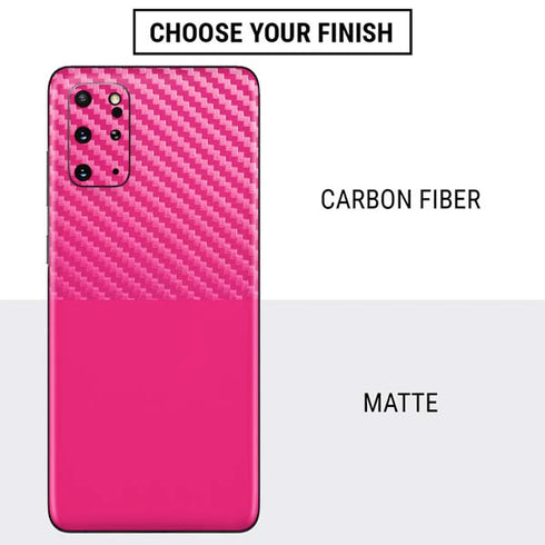 HOT Pink Solid Galaxy S20 Plus Skin