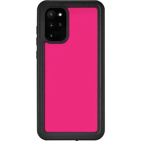 HOT Pink Solid Galaxy S20 Plus Waterproof Case