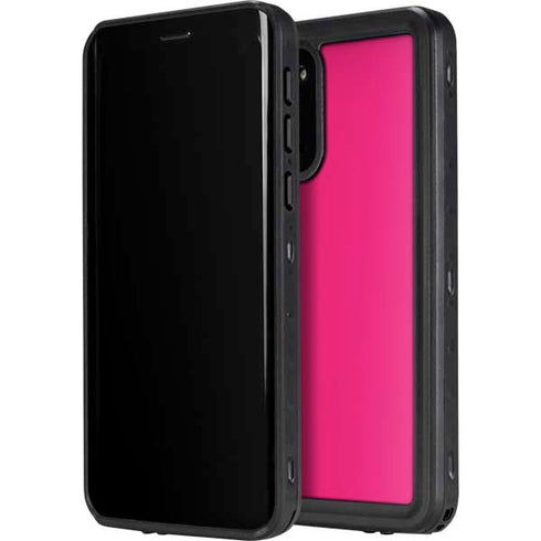 HOT Pink Solid Galaxy S20 Plus Waterproof Case