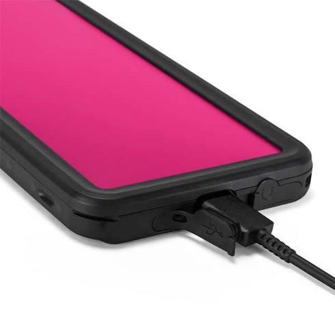HOT Pink Solid Galaxy S20 Plus Waterproof Case