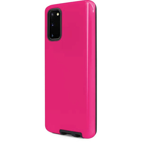 HOT Pink Solid Galaxy S20 Pro Case