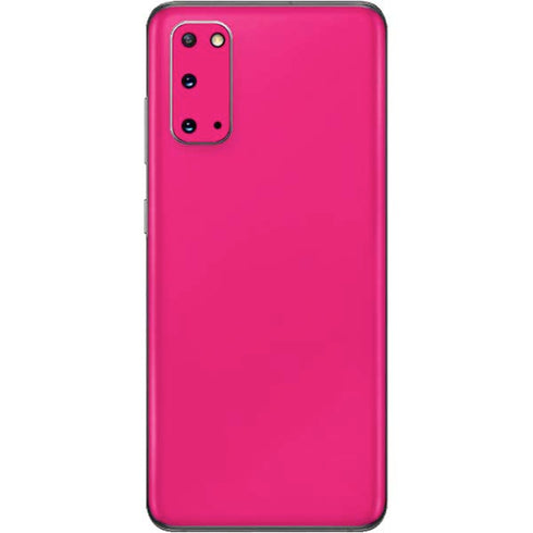 HOT Pink Solid Galaxy S20 Skin