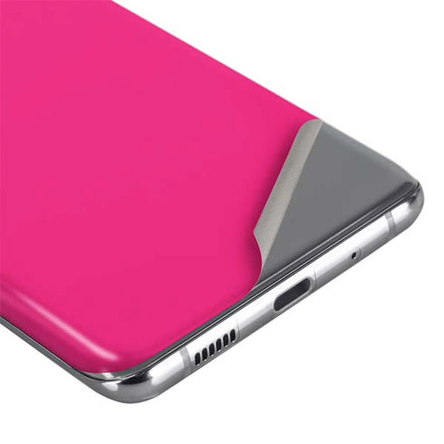 HOT Pink Solid Galaxy S20 Skin
