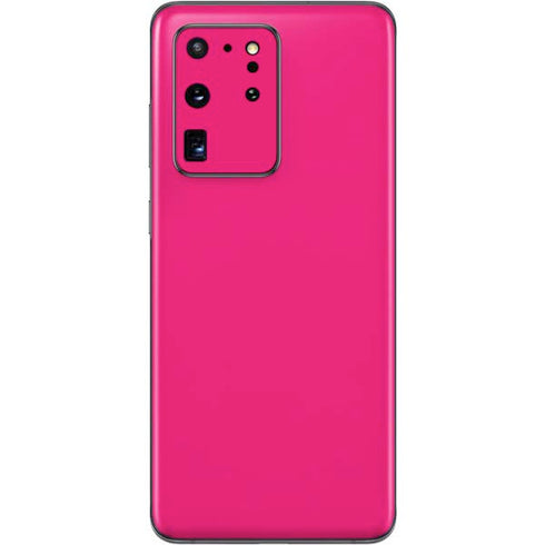 HOT Pink Solid Galaxy S20 Ultra 5G Skin