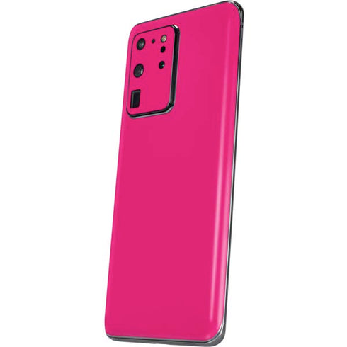 HOT Pink Solid Galaxy S20 Ultra 5G Skin