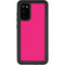 HOT Pink Solid Galaxy S20 Waterproof Case