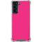 HOT Pink Solid Galaxy S21 5G Clear Case