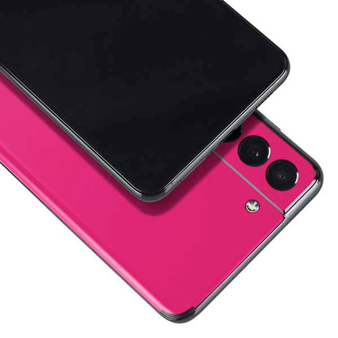 HOT Pink Solid Galaxy S21 5G Skin
