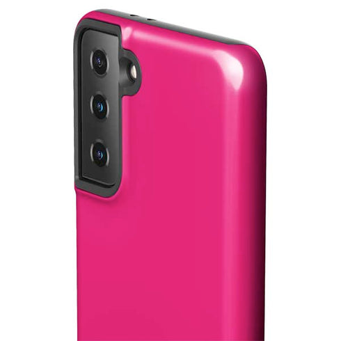 HOT Pink Solid Galaxy S21 FE Pro Case