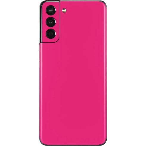 HOT Pink Solid Galaxy S21 Plus 5G Skin