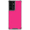 HOT Pink Solid Galaxy S21 Ultra 5G Clear Case