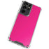 HOT Pink Solid Galaxy S21 Ultra 5G Clear Case