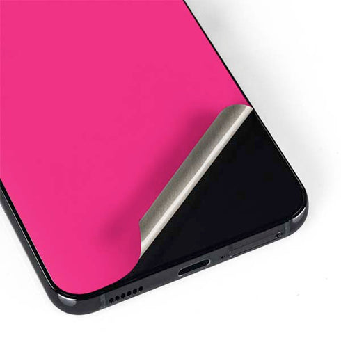 HOT Pink Solid Galaxy S22 Plus Skin