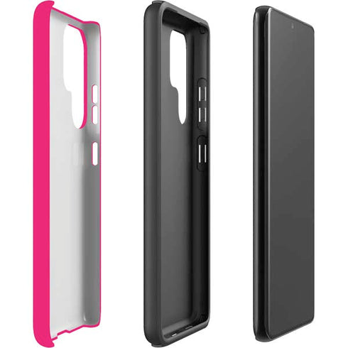 HOT Pink Solid Galaxy S22 Ultra Pro Case