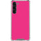 HOT Pink Solid Galaxy S23 Plus Clear Case