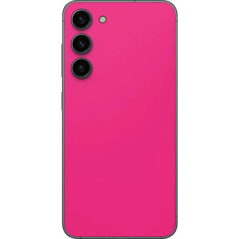 HOT Pink Solid Galaxy S23 Plus Skin