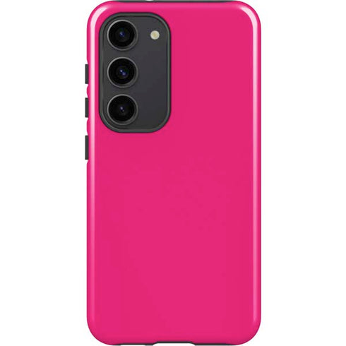 HOT Pink Solid Galaxy S23 Pro Case