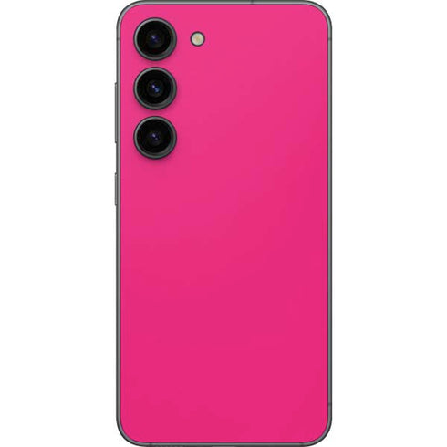 HOT Pink Solid Galaxy S23 Skin
