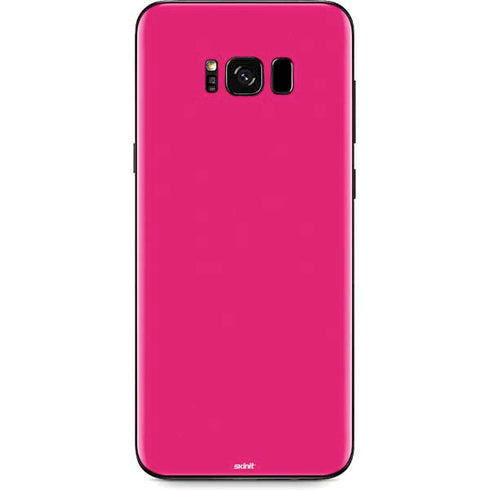 HOT Pink Solid Galaxy S8 Plus Skin