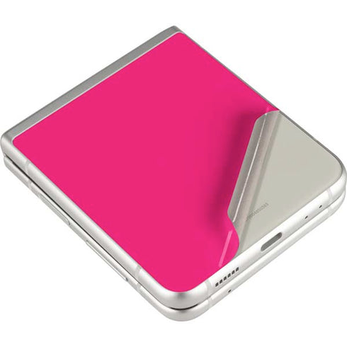 HOT Pink Solid Galaxy Z Flip3 5G Skin