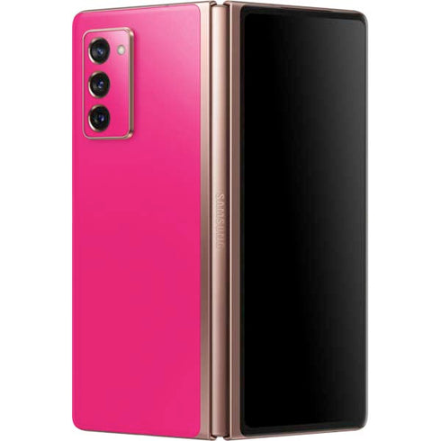 HOT Pink Solid Galaxy Z Fold2 5G Skin