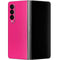HOT Pink Solid Galaxy Z Fold4 5G Skin