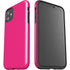 HOT Pink Solid iPhone 11 Impact Case