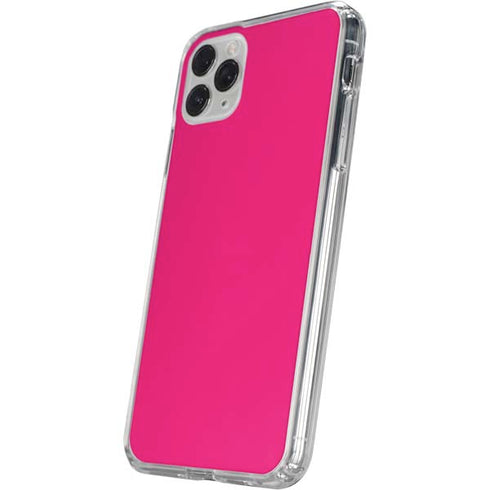 HOT Pink iPhone 11 Pro Clear Case