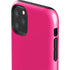 HOT Pink Solid iPhone 11 Pro Max Impact Case