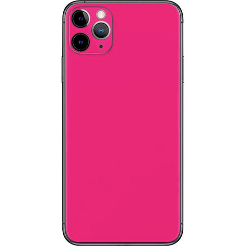 HOT Pink Solid iPhone 11 Pro Max Skin