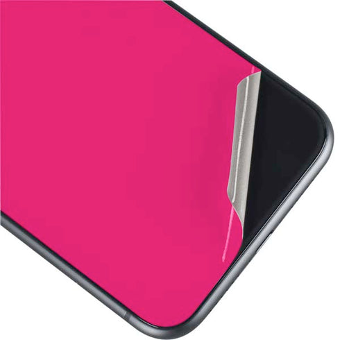 HOT Pink Solid iPhone 11 Skin