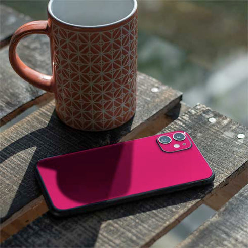 HOT Pink Solid iPhone 11 Skin
