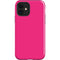 HOT Pink Solid iPhone 12 Impact Case