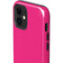 HOT Pink Solid iPhone 12 Impact Case