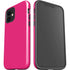 HOT Pink Solid iPhone 12 Impact Case