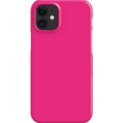 HOT Pink Solid iPhone 12 Mini Lite Case