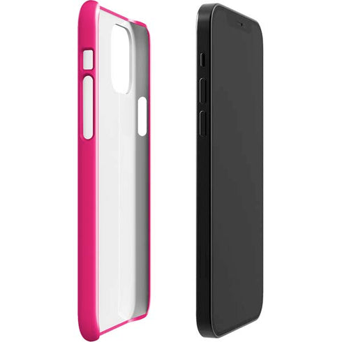 HOT Pink Solid iPhone 12 Mini Lite Case